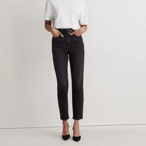 The momjean in hillshore wash, NWT Madewell